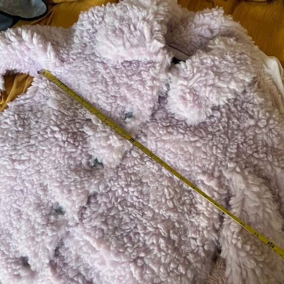 NWT Vero Moda Elvira Teddy Jacket in Lavender Pastel Purple - Picture 16 of 16